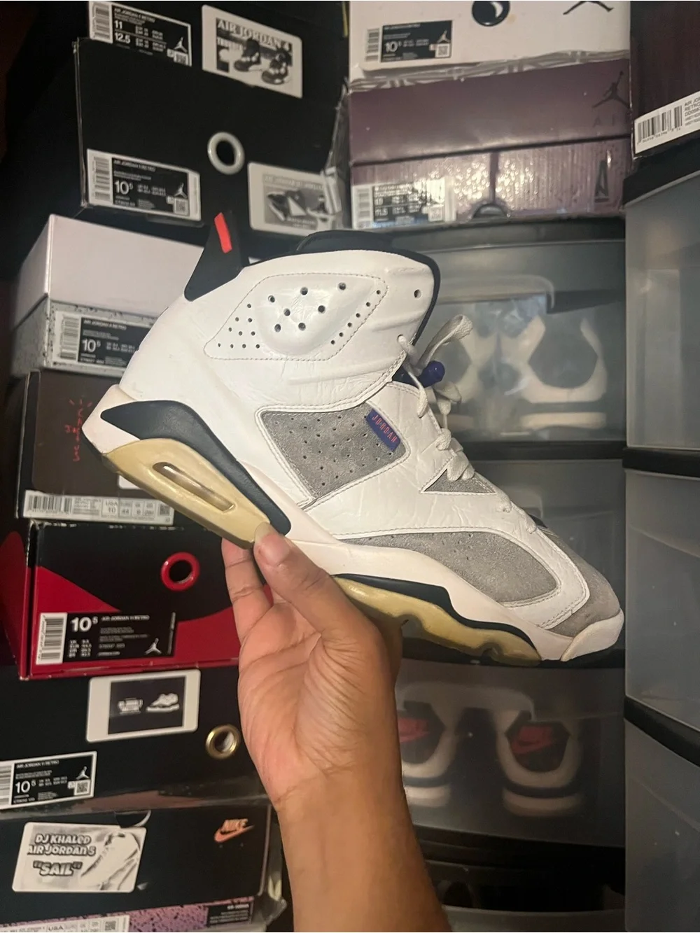 Air Jordan retro 6 flight nostalgia size 11 used